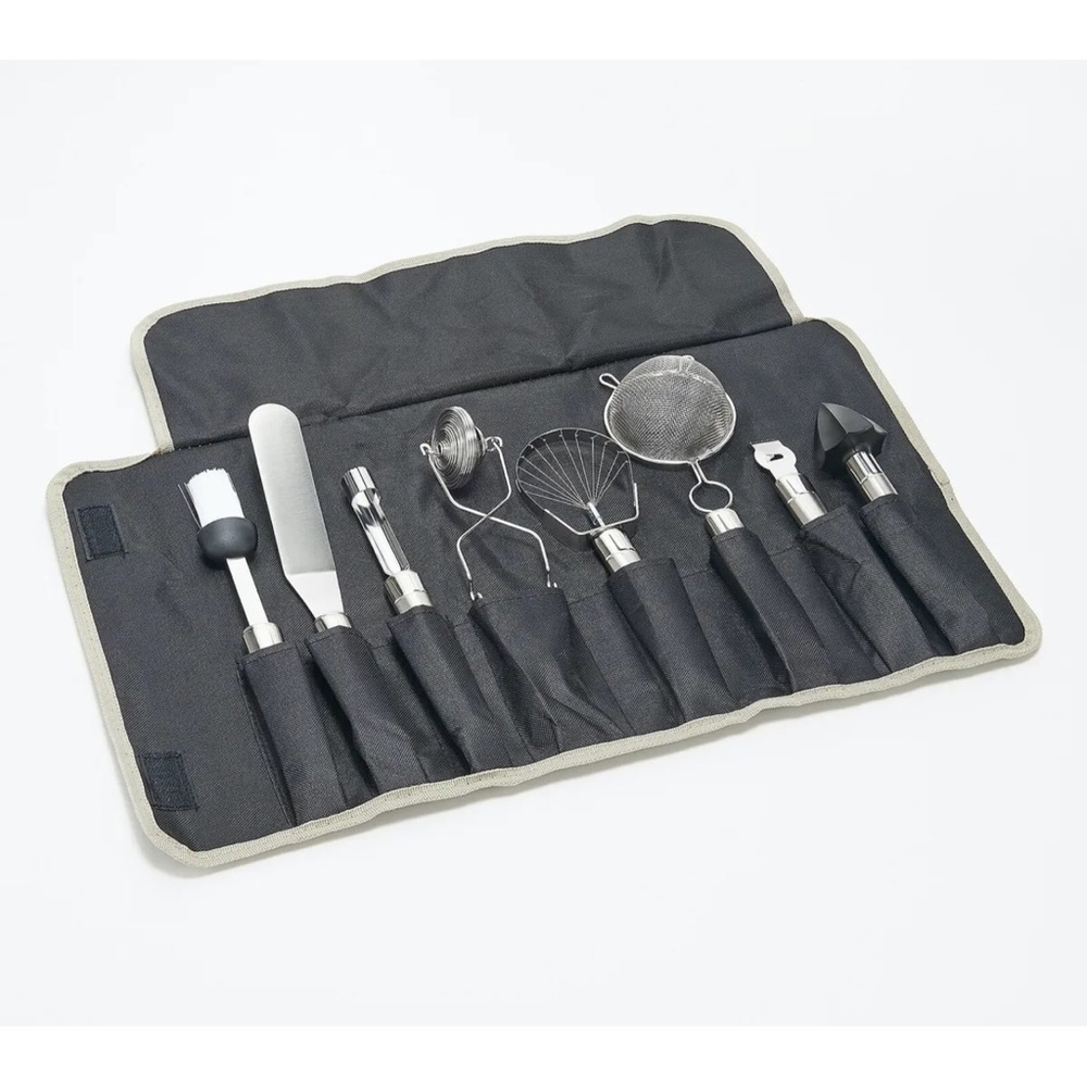 Blue Jean Chef 8-Piece Kitchen Essentials Gadget Set Open Box